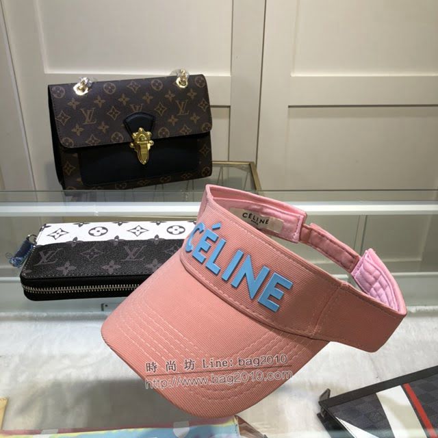 CELINE女士帽子 賽琳空頂遮陽帽  mm1162